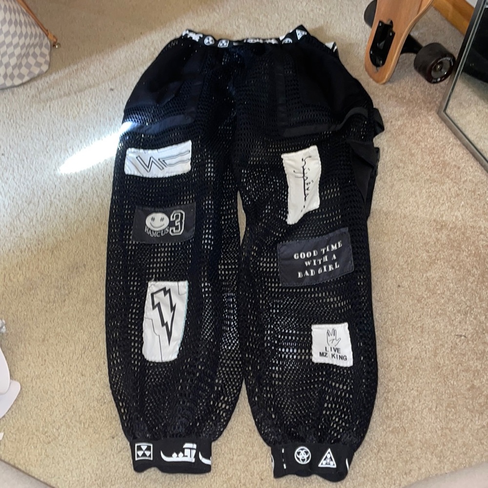 Spvce island fishnet jogger